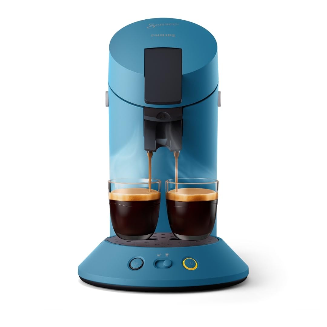 SENSEO Original Plus Cafetière à Dosettes Bleu Paon (CSA210/00)