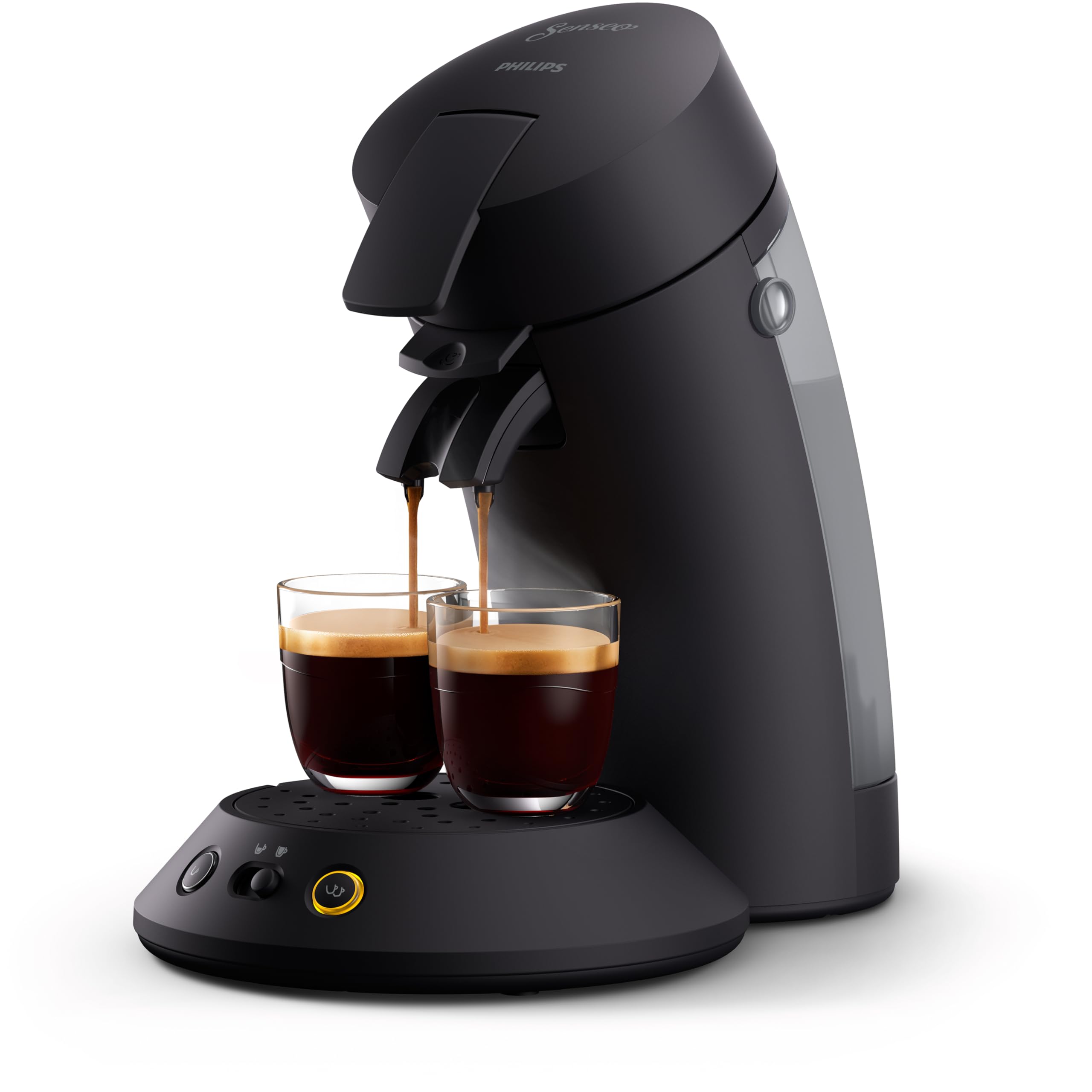 SENSEO Original Plus Cafetière à Dosettes Noir Intense (CSA210/61)