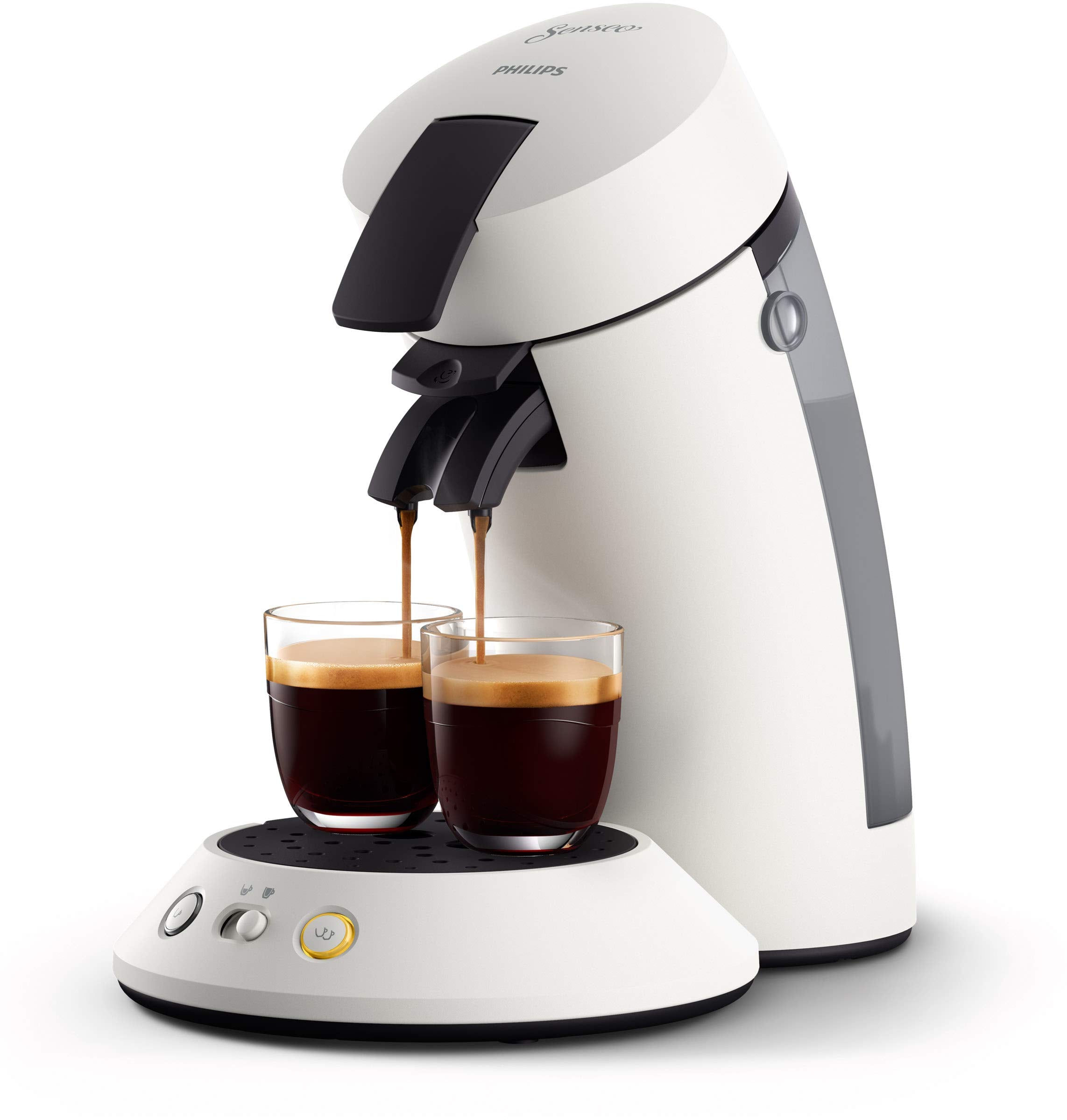 SENSEO Original Plus Cafetière à Dosettes Blanche (CSA210/11)