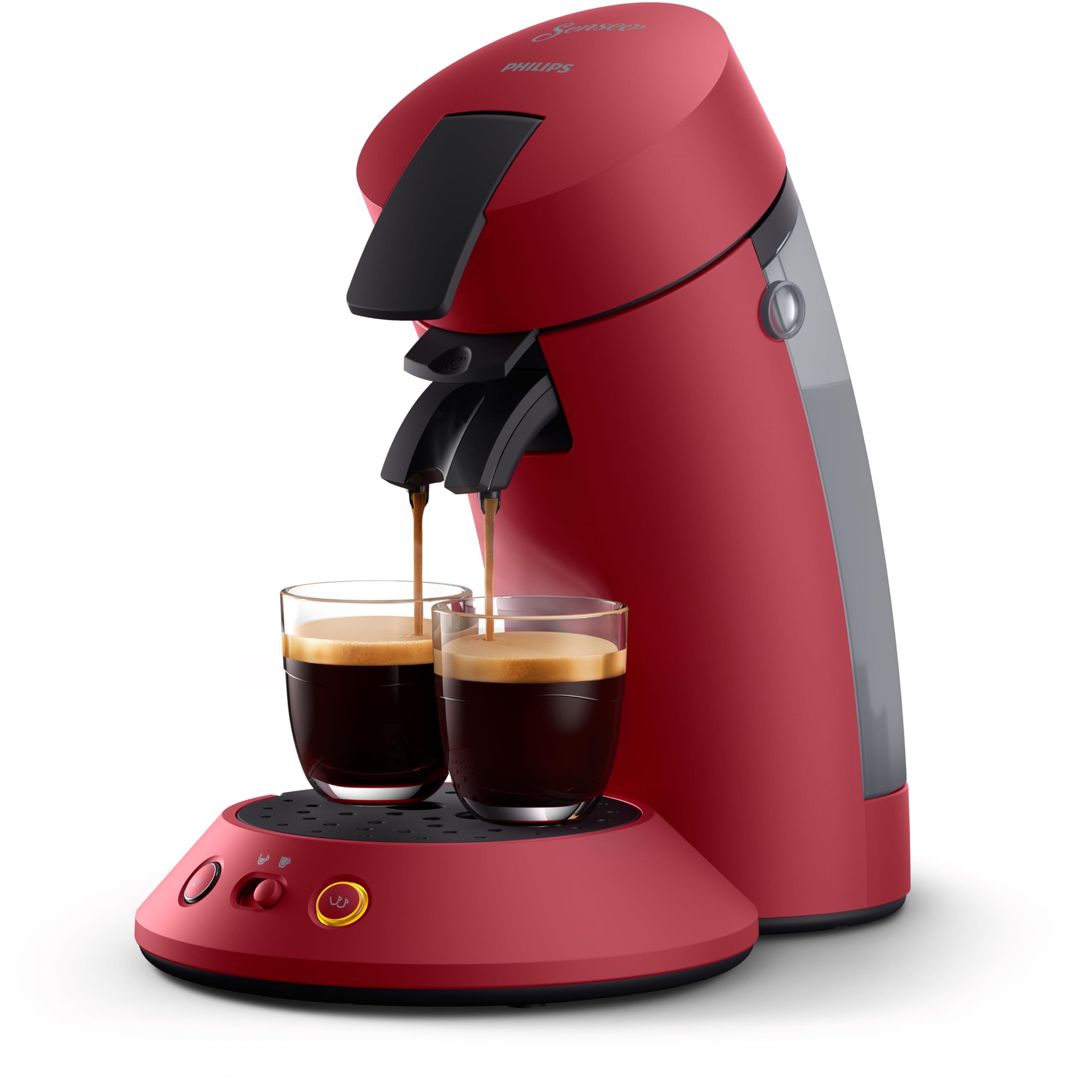 SENSEO Original Plus Cafetière à Dosettes Rouge (CSA210/91)